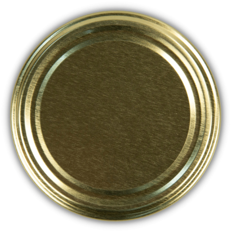 Pannochka wieczka do konserwacji Złota 82 mm (20szt.) Pannochka wieczka do konserwacji Złota 82 mm (20szt.)