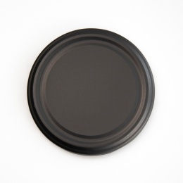 Pannochka wieczka do konserwacji Czarna matowa 82 mm