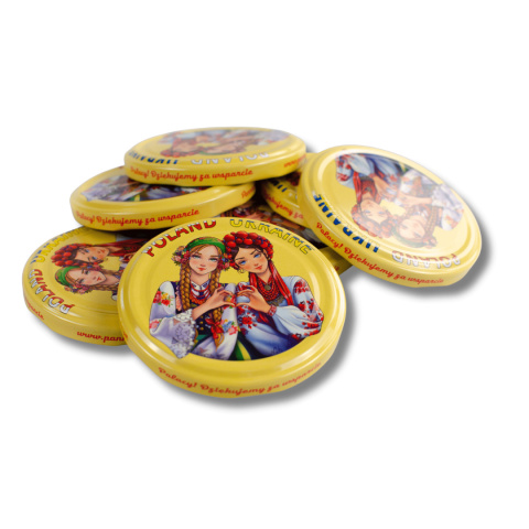 Pannochka wieczka do konserwacji Polska 82 mm (20szt.) Pannochka wieczka do konserwacji Polska 82 mm (20szt.)