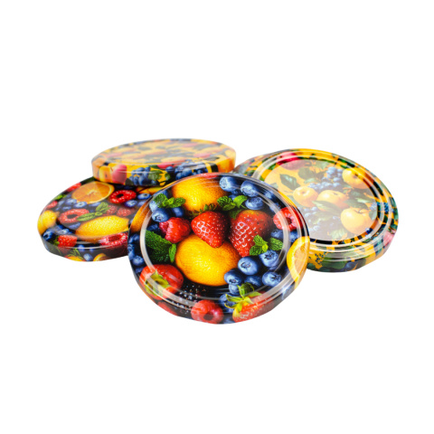 Pannochka wieczka do konserwacji Owoce Tropików 82 mm (20 szt.) Pannochka wieczka do konserwacji Owoce Tropików 82 mm (20 szt.)