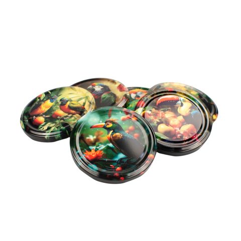 Pannochka wieczka do konserwacji Ptaki-3 82 mm (20 szt.) Pannochka wieczka do konserwacji Ptaki-3 82 mm (20 szt.)